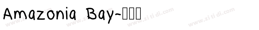 Amazonia Bay字体转换